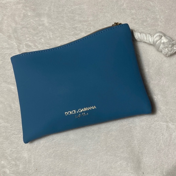 Dolce & Gabbana Handbags - Dolce & Gabbana Royal Blue Cosmetic Pouch NWOT